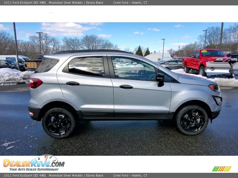 2021 Ford EcoSport SES 4WD Moondust Silver Metallic / Ebony Black Photo #8