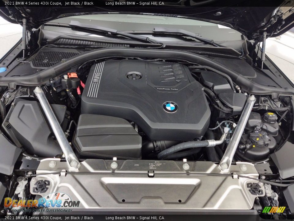 2021 BMW 4 Series 430i Coupe 2.0 Liter DI TwinPower Turbocharged DOHC 16-Valve VVT 4 Cylinder Engine Photo #19