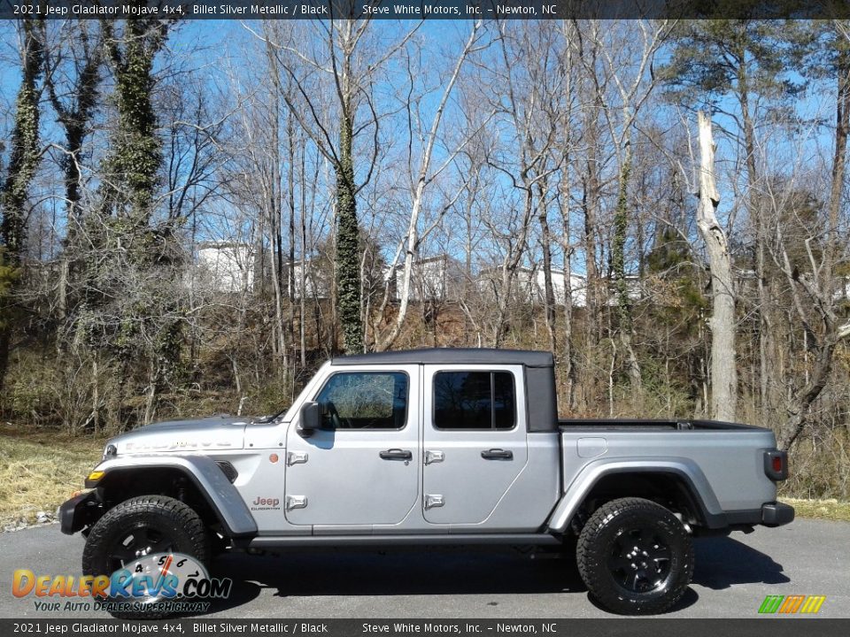 2021 Jeep Gladiator Mojave 4x4 Billet Silver Metallic / Black Photo #1