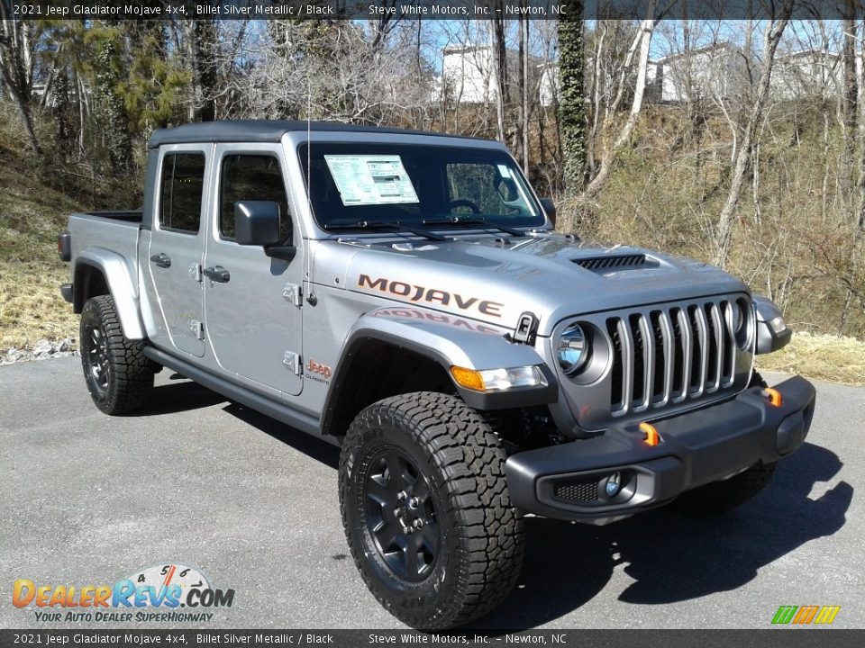 Billet Silver Metallic 2021 Jeep Gladiator Mojave 4x4 Photo #4