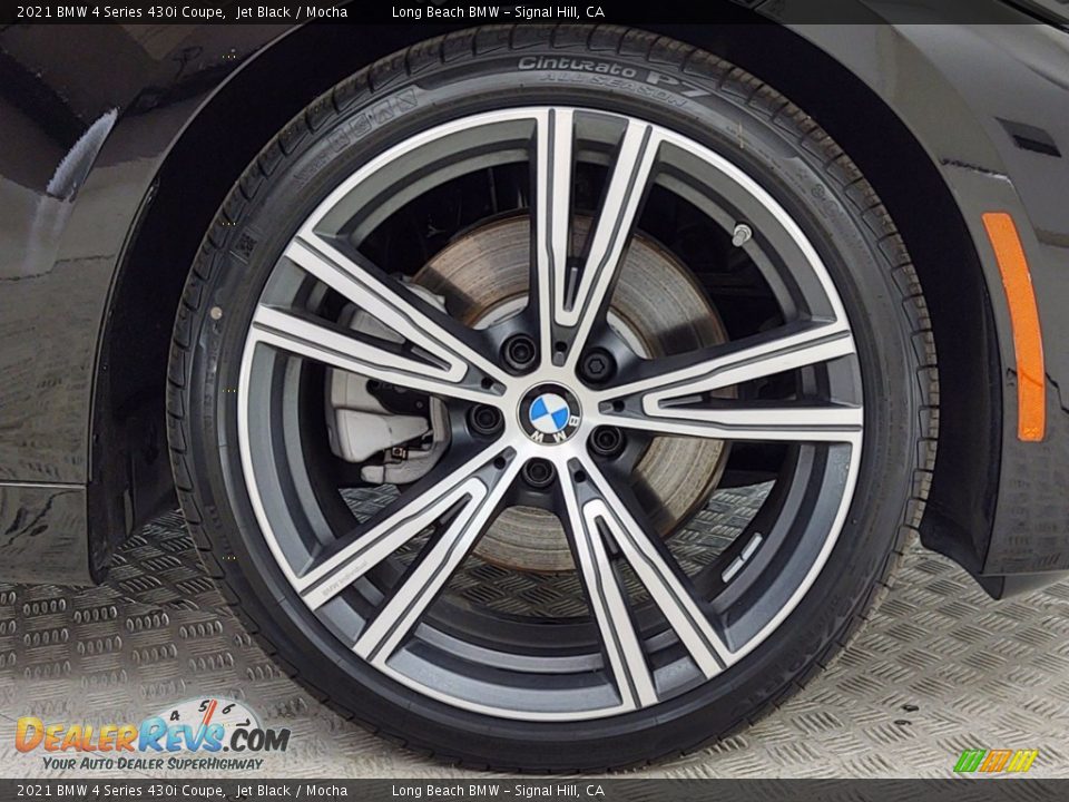 2021 BMW 4 Series 430i Coupe Jet Black / Mocha Photo #3