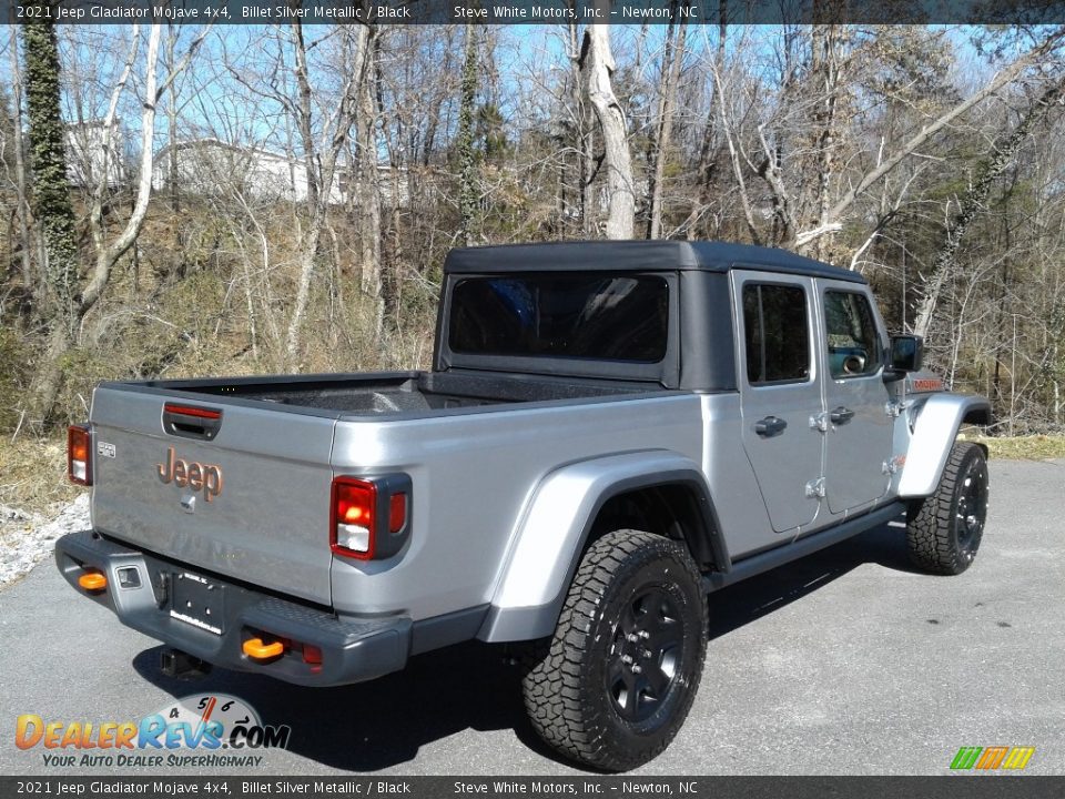 2021 Jeep Gladiator Mojave 4x4 Billet Silver Metallic / Black Photo #6