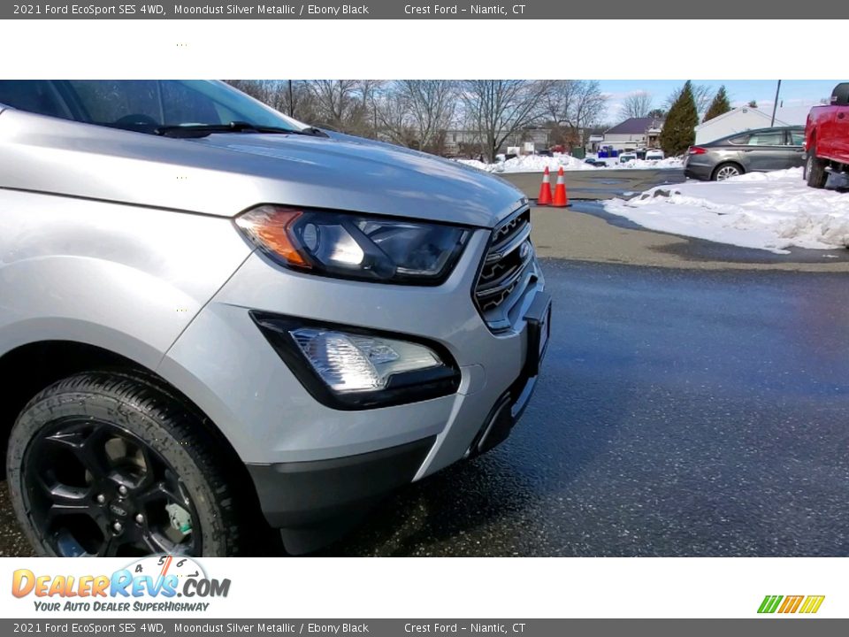 2021 Ford EcoSport SES 4WD Moondust Silver Metallic / Ebony Black Photo #28