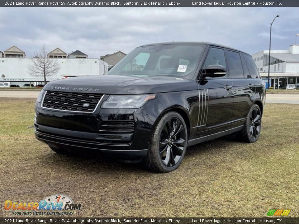 2021 Land Rover Range Rover SV Autobiography Dynamic Black Santorini Black Metallic / Ebony Photo #1