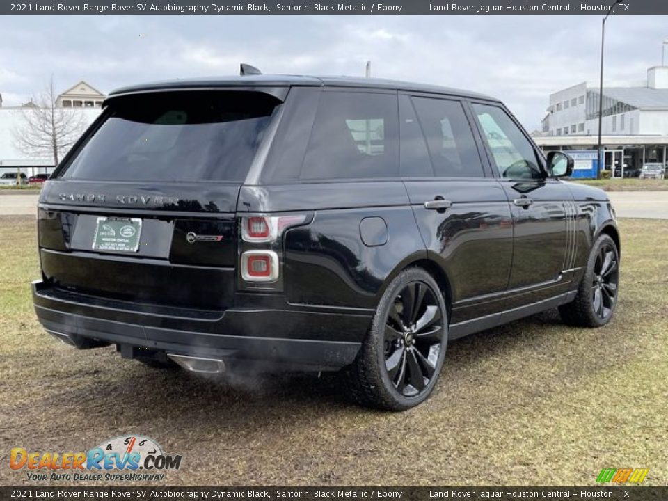 2021 Land Rover Range Rover SV Autobiography Dynamic Black Santorini Black Metallic / Ebony Photo #3