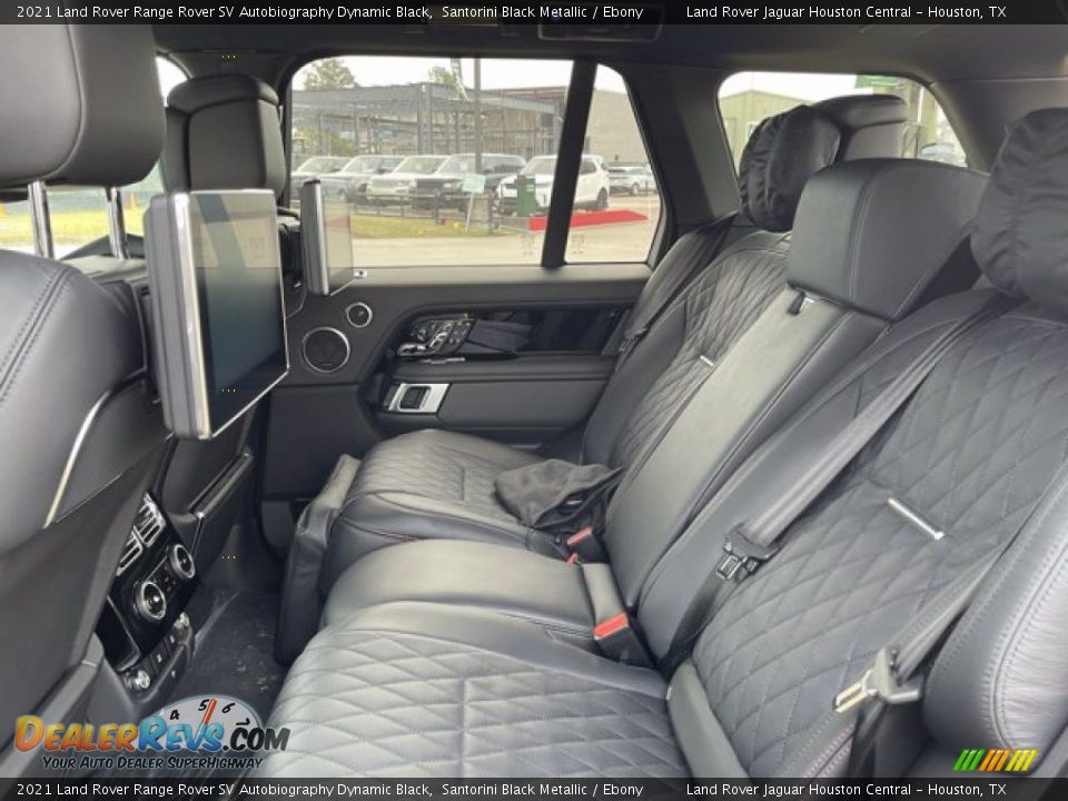 Rear Seat of 2021 Land Rover Range Rover SV Autobiography Dynamic Black Photo #6