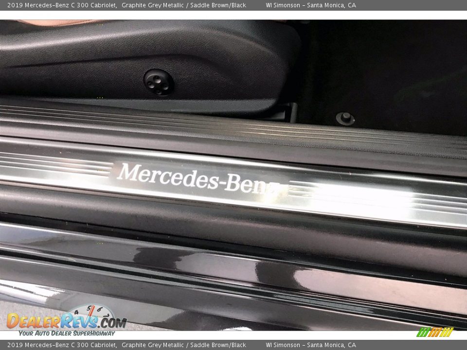 2019 Mercedes-Benz C 300 Cabriolet Graphite Grey Metallic / Saddle Brown/Black Photo #25
