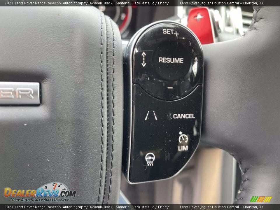 2021 Land Rover Range Rover SV Autobiography Dynamic Black Steering Wheel Photo #18