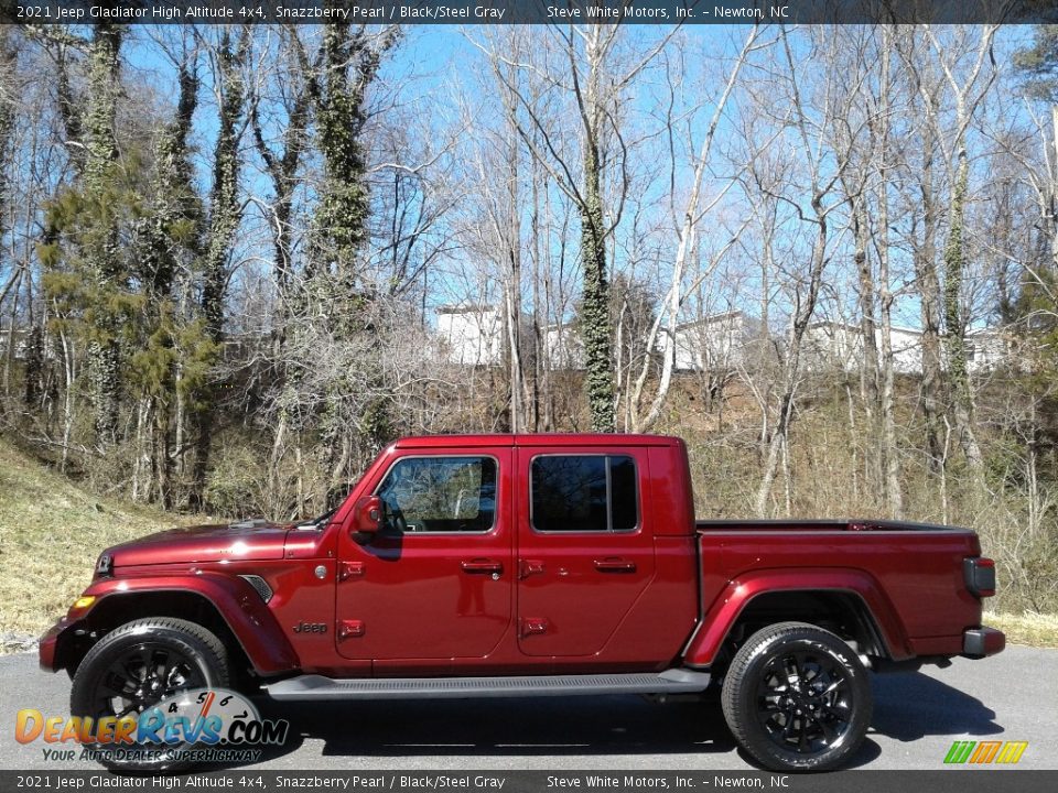 2021 Jeep Gladiator High Altitude 4x4 Snazzberry Pearl / Black/Steel Gray Photo #1