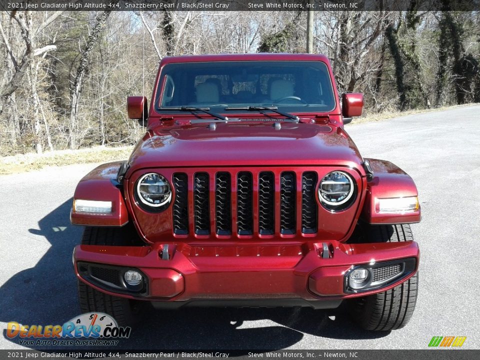 2021 Jeep Gladiator High Altitude 4x4 Snazzberry Pearl / Black/Steel Gray Photo #3