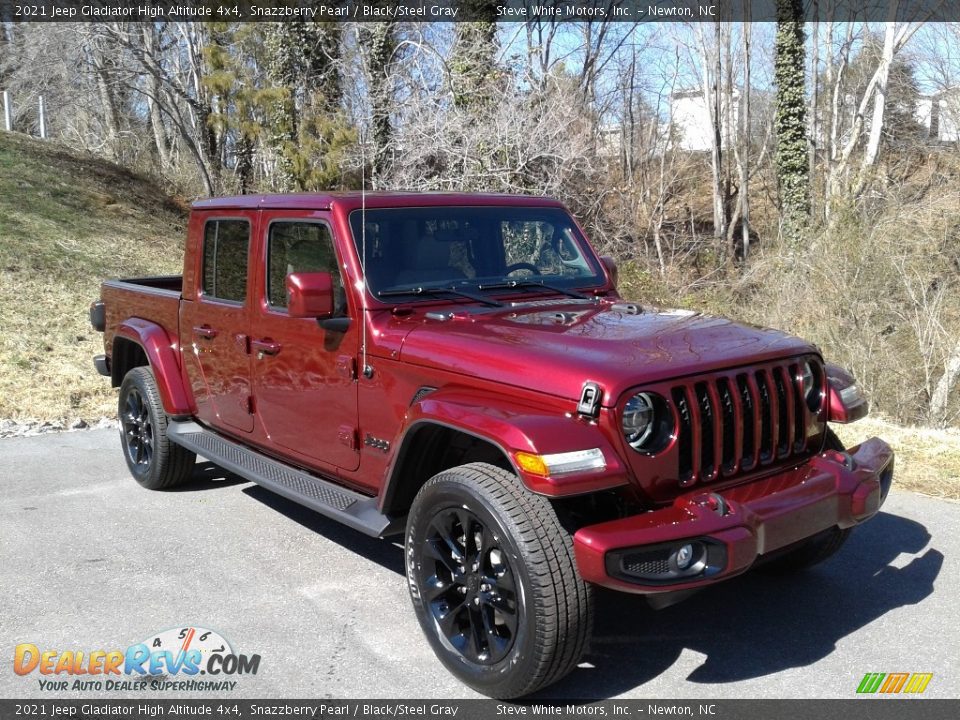 2021 Jeep Gladiator High Altitude 4x4 Snazzberry Pearl / Black/Steel Gray Photo #4