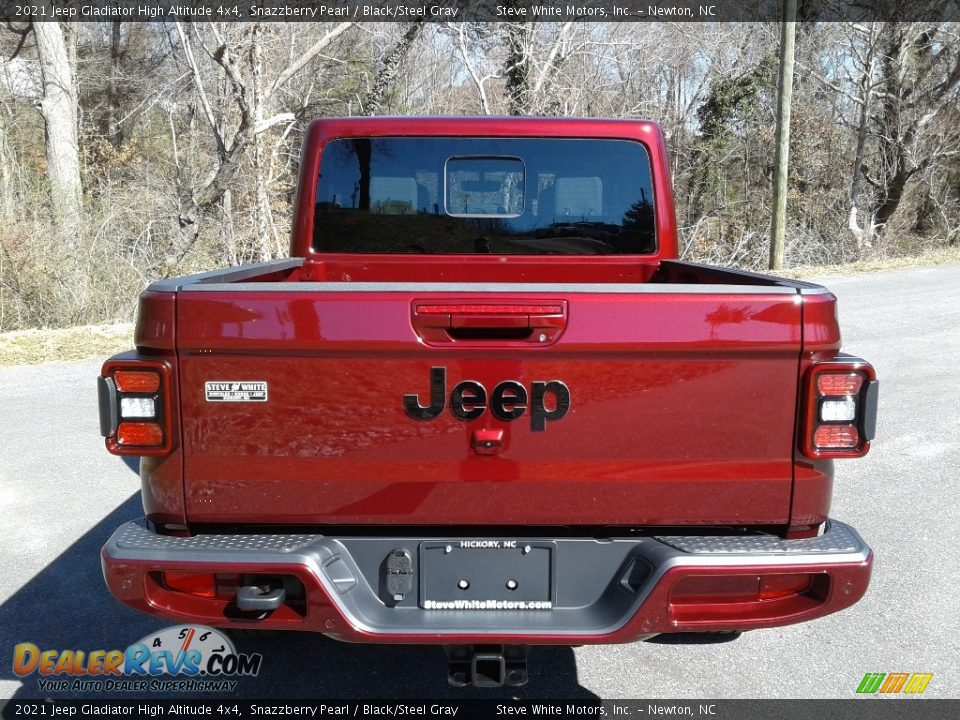 2021 Jeep Gladiator High Altitude 4x4 Snazzberry Pearl / Black/Steel Gray Photo #7