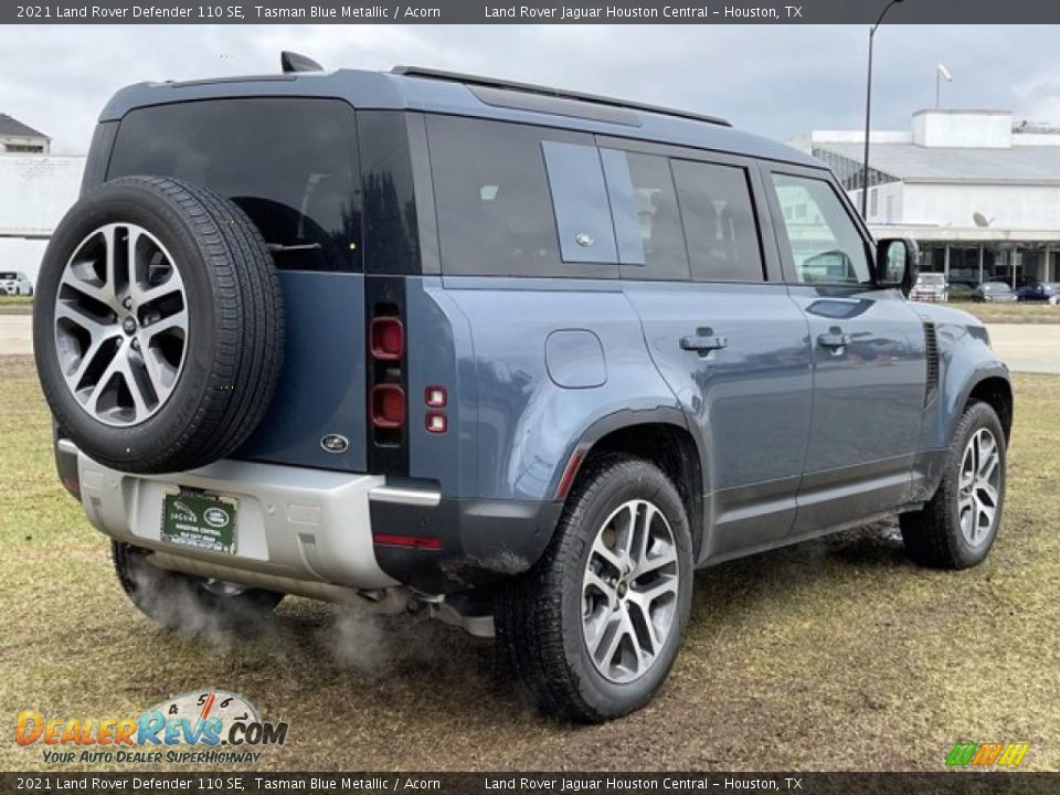 2021 Land Rover Defender 110 SE Tasman Blue Metallic / Acorn Photo #3