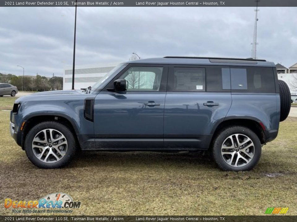 Tasman Blue Metallic 2021 Land Rover Defender 110 SE Photo #7