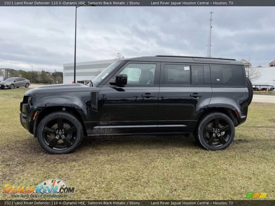 2021 Land Rover Defender 110 X-Dynamic HSE Santorini Black Metallic / Ebony Photo #7