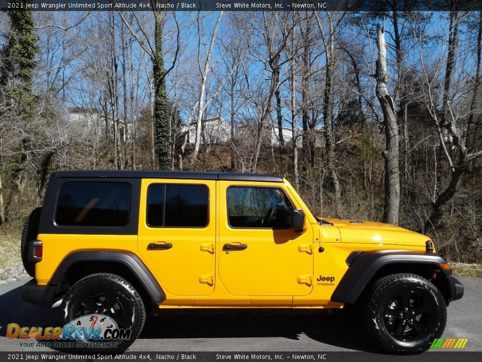 2021 Jeep Wrangler Unlimited Sport Altitude 4x4 Nacho / Black Photo #5