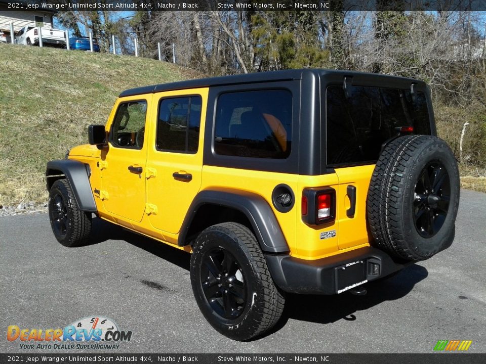 2021 Jeep Wrangler Unlimited Sport Altitude 4x4 Nacho / Black Photo #8