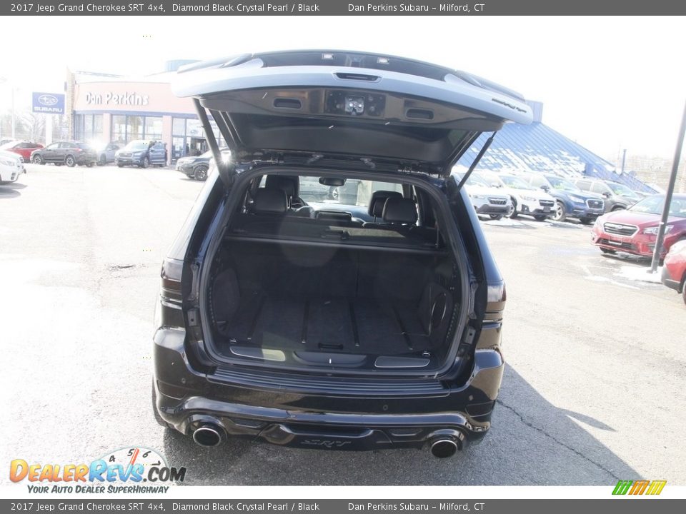 2017 Jeep Grand Cherokee SRT 4x4 Diamond Black Crystal Pearl / Black Photo #14