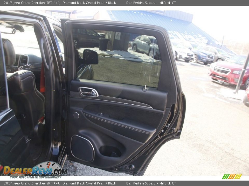 2017 Jeep Grand Cherokee SRT 4x4 Diamond Black Crystal Pearl / Black Photo #15