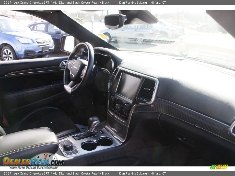 2017 Jeep Grand Cherokee SRT 4x4 Diamond Black Crystal Pearl / Black Photo #16