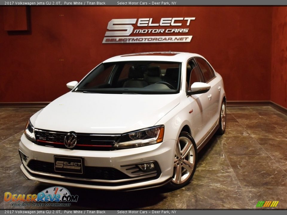 2017 Volkswagen Jetta GLI 2.0T Pure White / Titan Black Photo #1