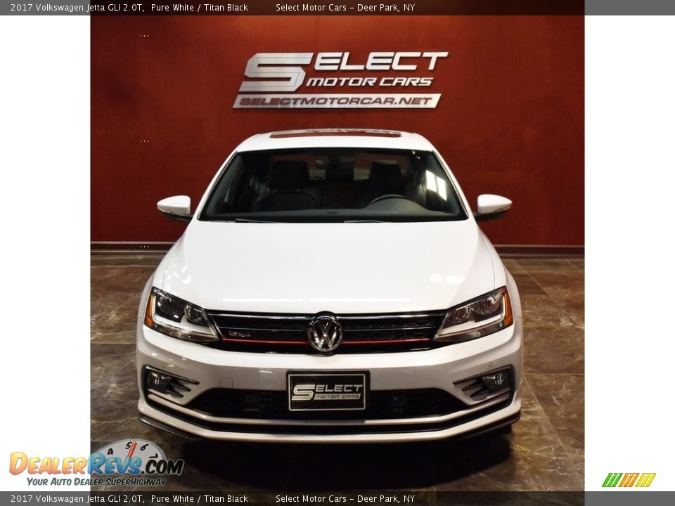 2017 Volkswagen Jetta GLI 2.0T Pure White / Titan Black Photo #2