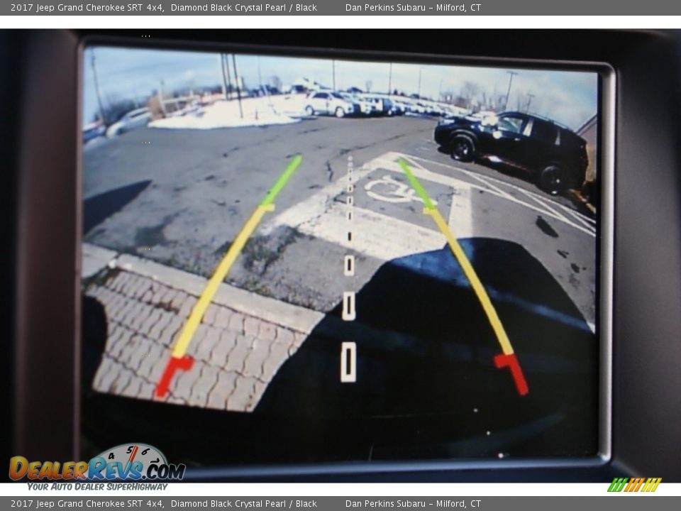 2017 Jeep Grand Cherokee SRT 4x4 Diamond Black Crystal Pearl / Black Photo #23