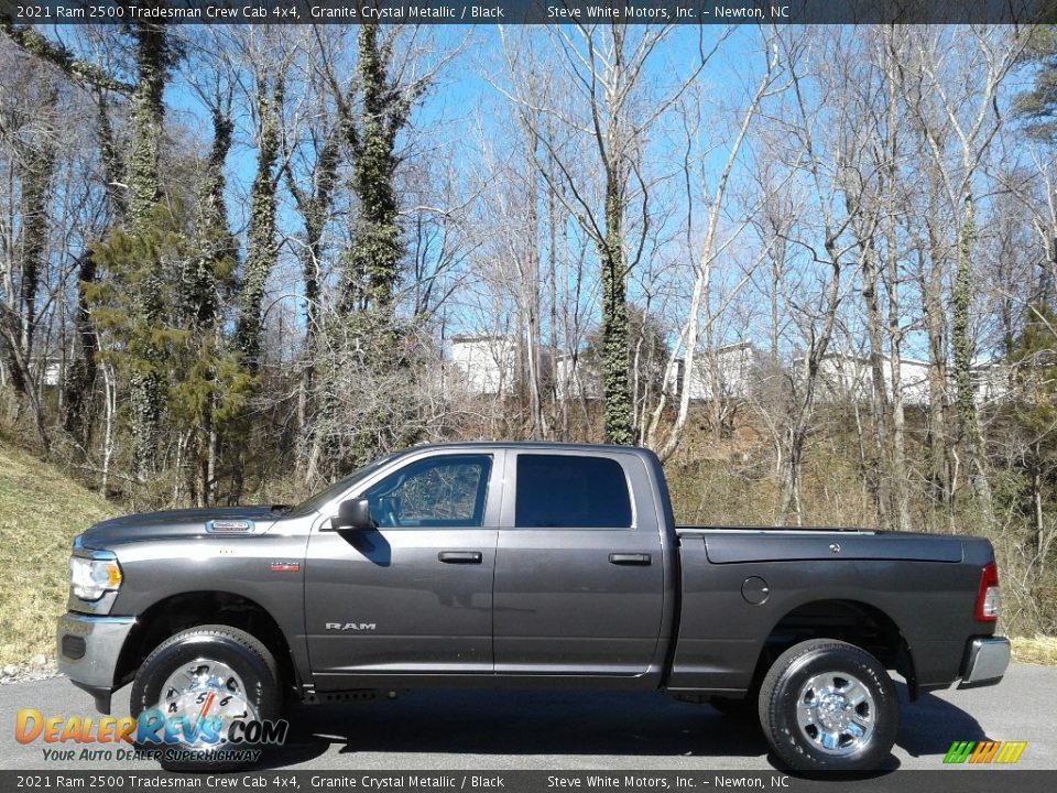 2021 Ram 2500 Tradesman Crew Cab 4x4 Granite Crystal Metallic / Black Photo #1