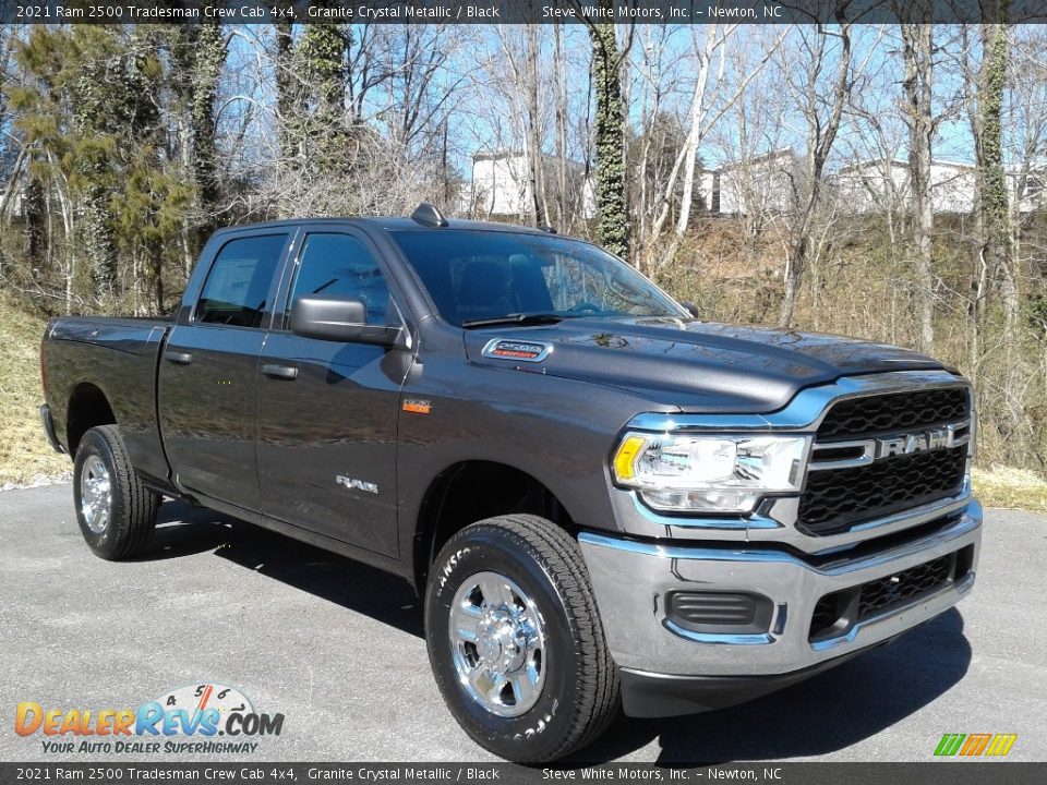 2021 Ram 2500 Tradesman Crew Cab 4x4 Granite Crystal Metallic / Black Photo #4