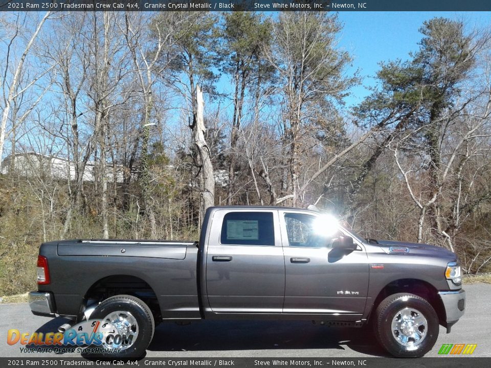 2021 Ram 2500 Tradesman Crew Cab 4x4 Granite Crystal Metallic / Black Photo #5