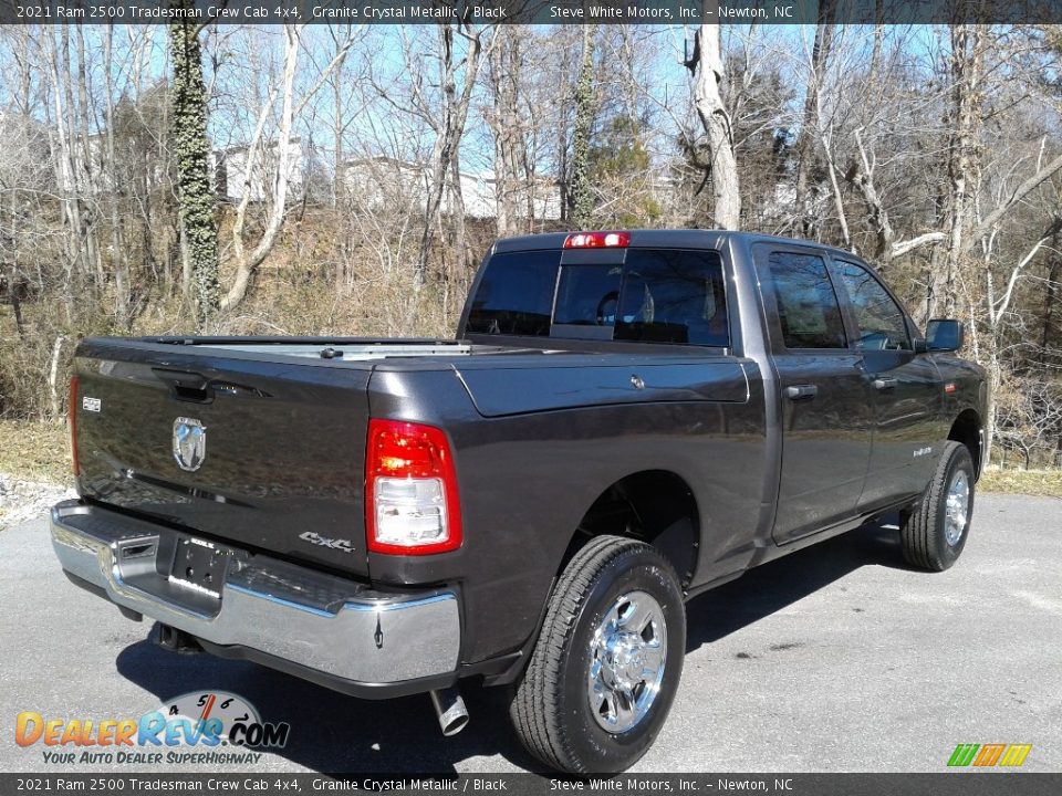 2021 Ram 2500 Tradesman Crew Cab 4x4 Granite Crystal Metallic / Black Photo #6