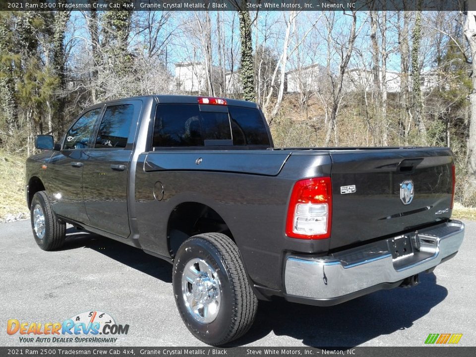 2021 Ram 2500 Tradesman Crew Cab 4x4 Granite Crystal Metallic / Black Photo #10