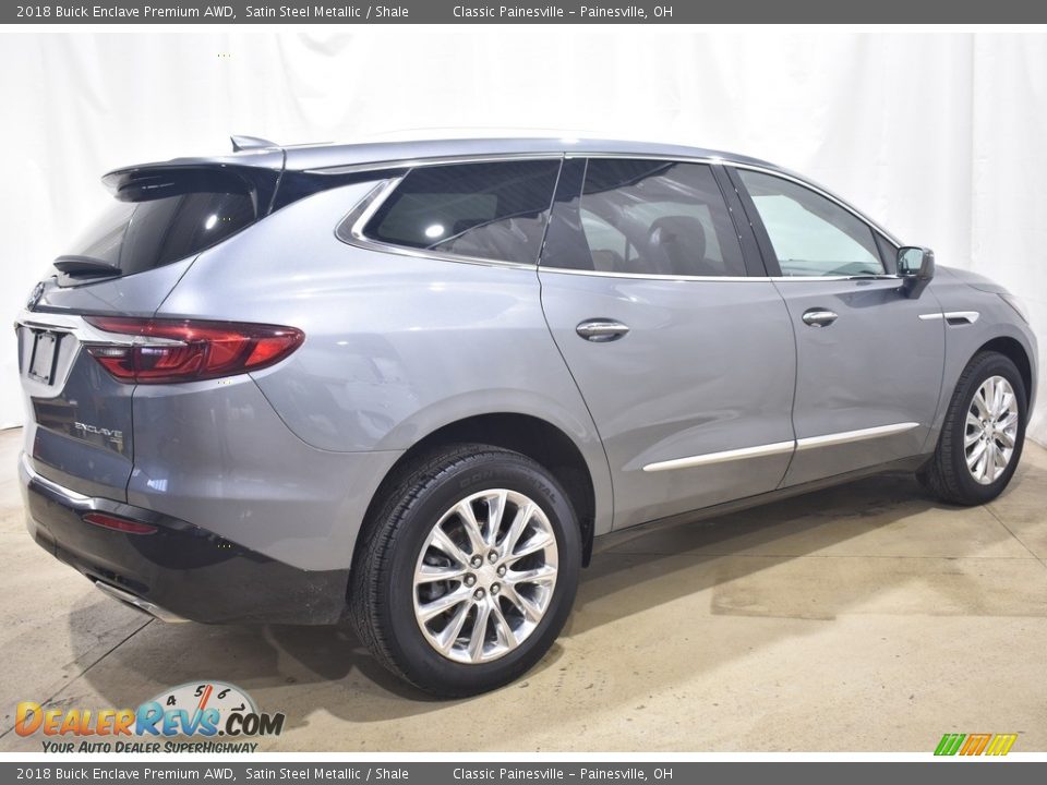 2018 Buick Enclave Premium AWD Satin Steel Metallic / Shale Photo #2