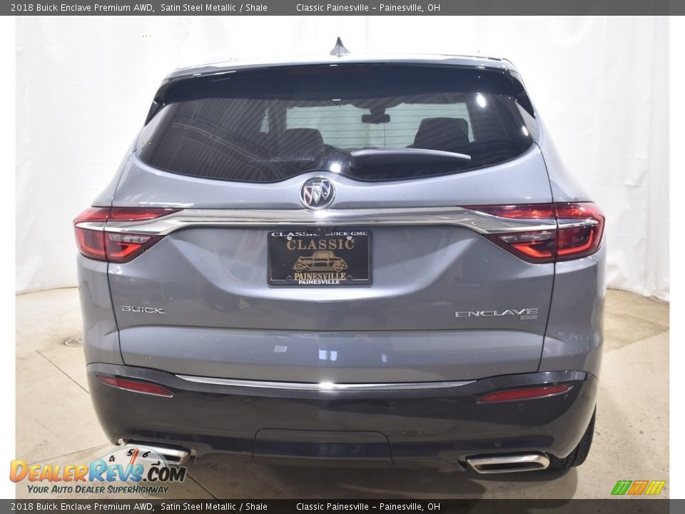 2018 Buick Enclave Premium AWD Satin Steel Metallic / Shale Photo #3