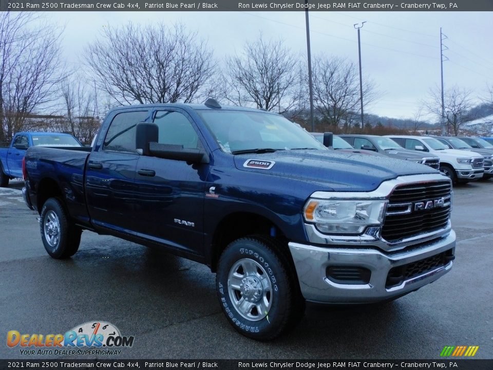 2021 Ram 2500 Tradesman Crew Cab 4x4 Patriot Blue Pearl / Black Photo #3