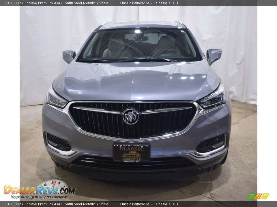 2018 Buick Enclave Premium AWD Satin Steel Metallic / Shale Photo #4