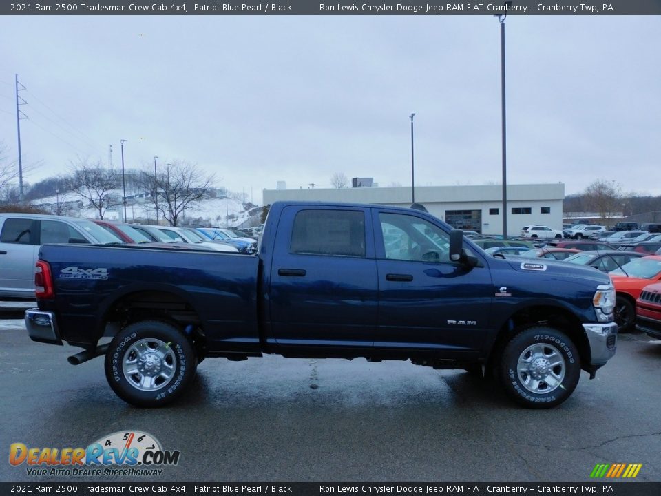 2021 Ram 2500 Tradesman Crew Cab 4x4 Patriot Blue Pearl / Black Photo #4