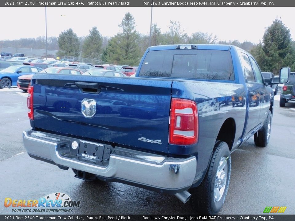 2021 Ram 2500 Tradesman Crew Cab 4x4 Patriot Blue Pearl / Black Photo #5