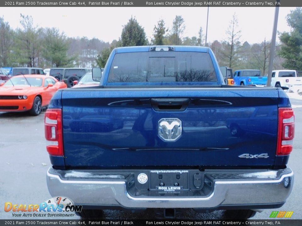 2021 Ram 2500 Tradesman Crew Cab 4x4 Patriot Blue Pearl / Black Photo #6