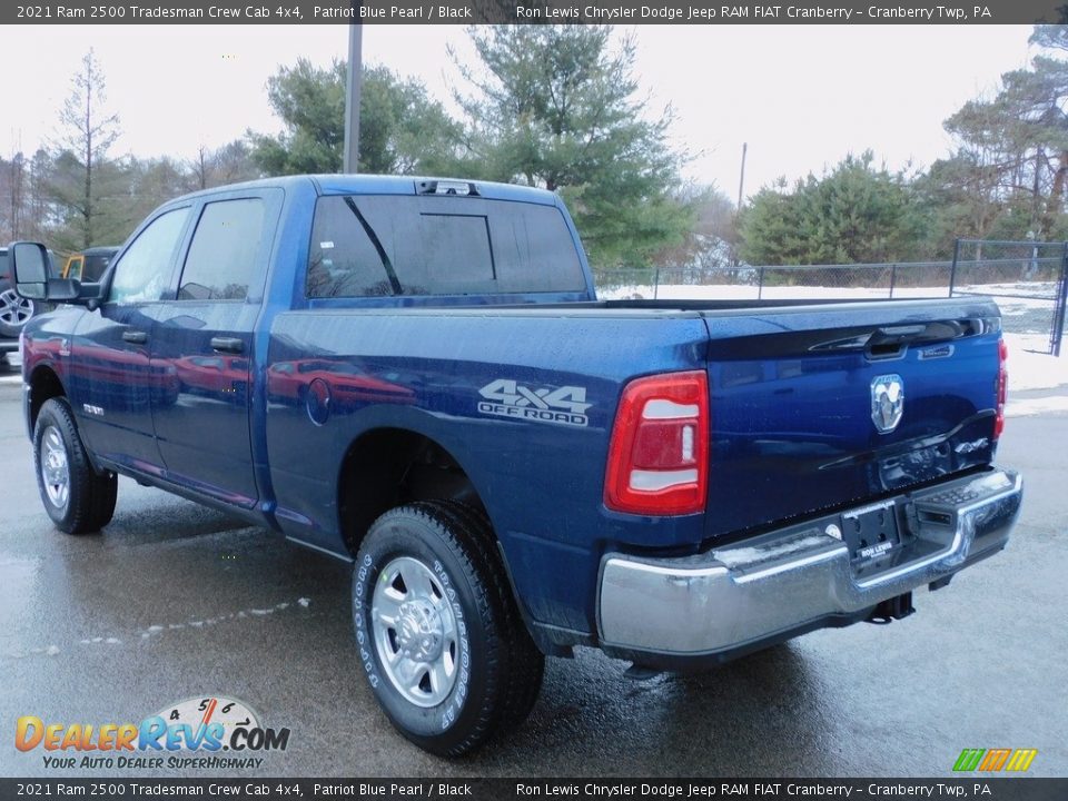 2021 Ram 2500 Tradesman Crew Cab 4x4 Patriot Blue Pearl / Black Photo #8