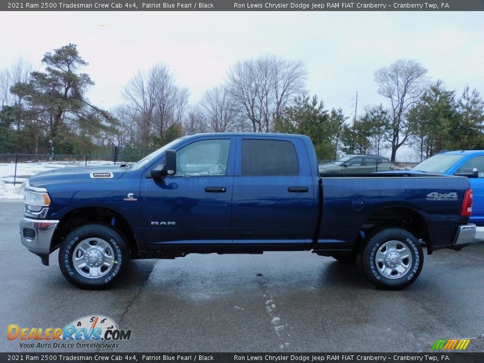 2021 Ram 2500 Tradesman Crew Cab 4x4 Patriot Blue Pearl / Black Photo #9