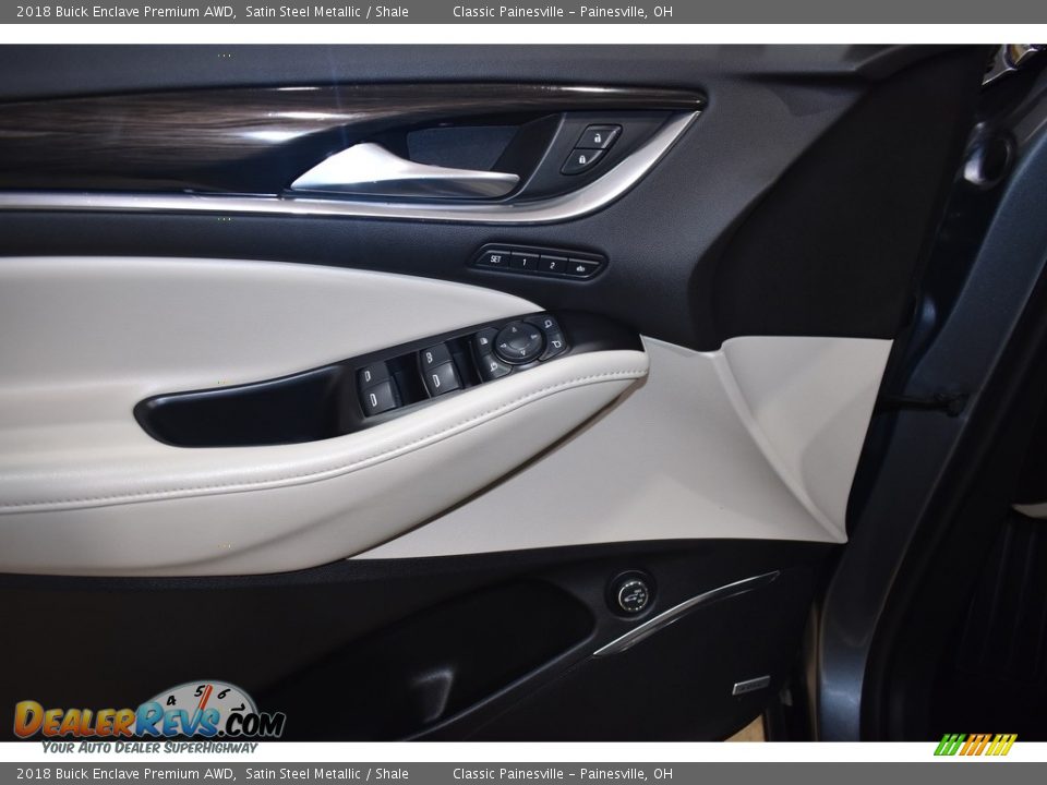 2018 Buick Enclave Premium AWD Satin Steel Metallic / Shale Photo #12