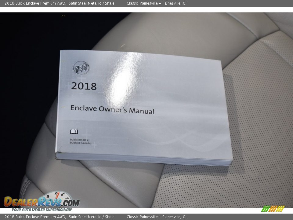 2018 Buick Enclave Premium AWD Satin Steel Metallic / Shale Photo #22