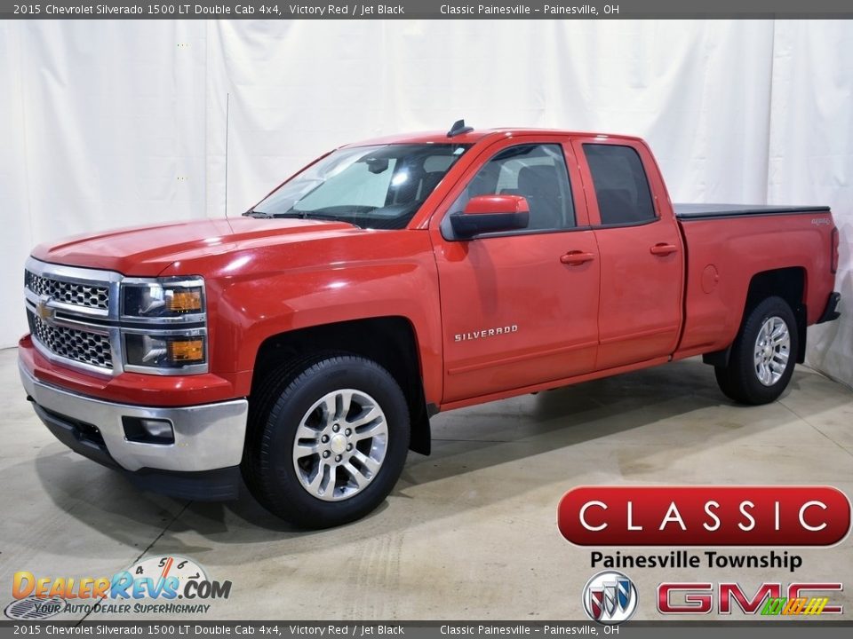 2015 Chevrolet Silverado 1500 LT Double Cab 4x4 Victory Red / Jet Black Photo #1