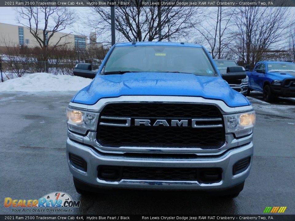 2021 Ram 2500 Tradesman Crew Cab 4x4 Hydro Blue Pearl / Black Photo #2