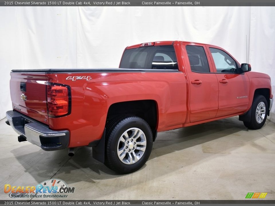 2015 Chevrolet Silverado 1500 LT Double Cab 4x4 Victory Red / Jet Black Photo #2