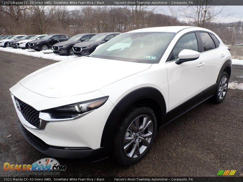 2021 Mazda CX-30 Select AWD Snowflake White Pearl Mica / Black Photo #5