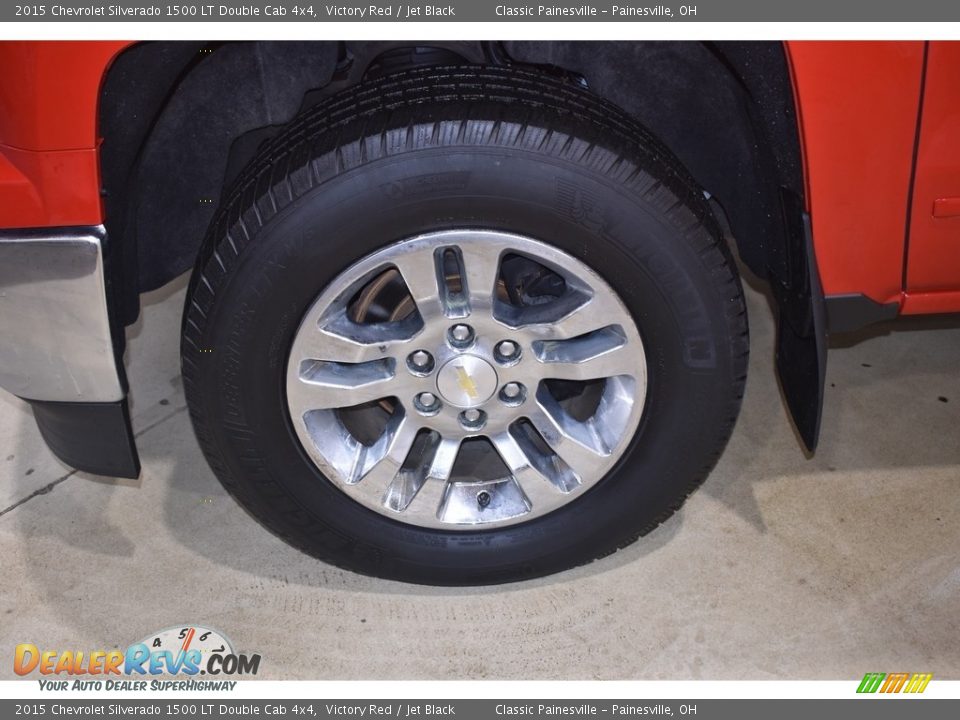 2015 Chevrolet Silverado 1500 LT Double Cab 4x4 Victory Red / Jet Black Photo #5