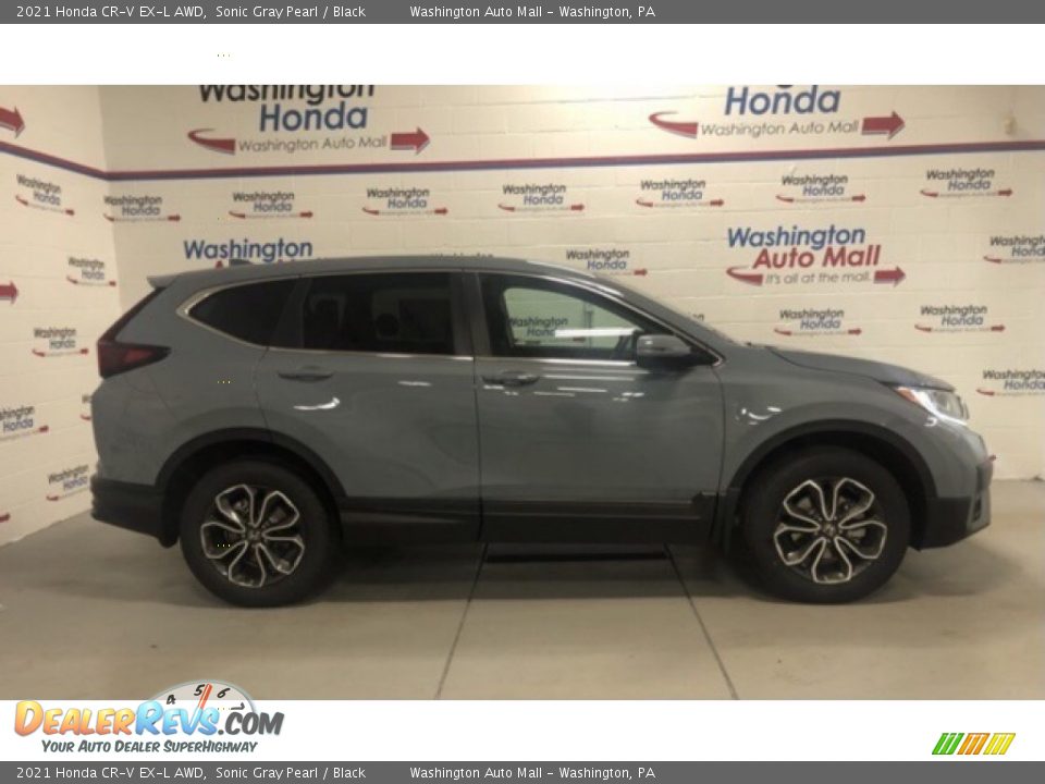 2021 Honda CR-V EX-L AWD Sonic Gray Pearl / Black Photo #1