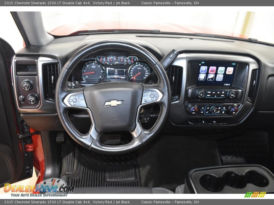 2015 Chevrolet Silverado 1500 LT Double Cab 4x4 Victory Red / Jet Black Photo #12